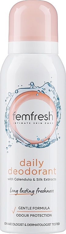 Dezodorant w sprayu do higieny intymnej - Femfresh Intimate Hygiene Femine Freshness Deodorant