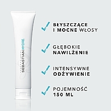 WYPRZEDAŻ Maseczka nawilżająca do włosów normalnych i zniszczonych - Sebastian Professional Hydre Deep Moisturising Treatment * — Zdjęcie N3