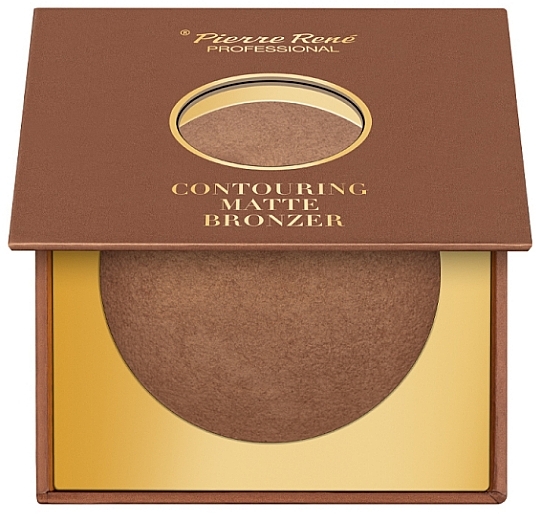 Puder brązujący z efektem matującym - Pierre Rene Contouring Matte Bronzer — Zdjęcie N1