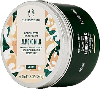 Masło do ciała Mleko migdałowe - The Body Shop Almond Milk Vegan Body Butter — Zdjęcie N4