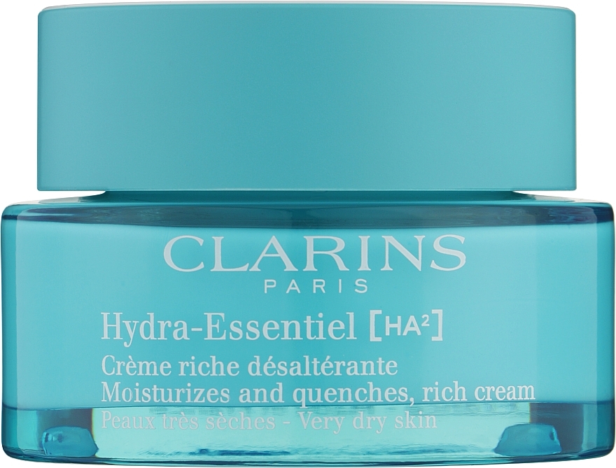 Bogaty krem nawilżający do skóry suchej - Clarins Hydra-Essentiel Rich Cream