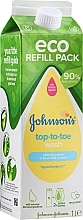 Płyn do mycia ciała i włosów od 1. dnia życia (uzupełnienie) - Johnson’s® Baby Top-To-Toe Refill — Zdjęcie N1