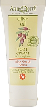 Krem do stóp z ekstraktem z aloesu i prebiotykami - Aphrodite Aloe Vera Foot Cream — Zdjęcie N2