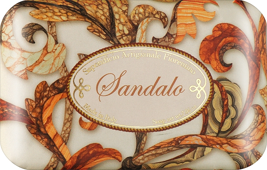Naturalne mydło w kostce Drzewo sandałowe - Saponificio Artigianale Fiorentnio Sandalwood