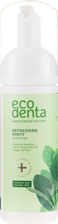 Odświeżająca miętowa pianka do płukania jamy ustnej - Ecodenta Mouthwash Refreshing Oral Care Foam — Zdjęcie N3