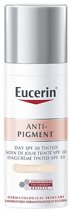 Krem tonujący - Eucerin Anti-Pigment Tinted Day Care SPF30 — Zdjęcie N1