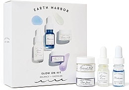 Kup Zestaw - Earth Harbor Glow On Kit (mask/7ml + ser/5ml*2 + cr/7ml) 