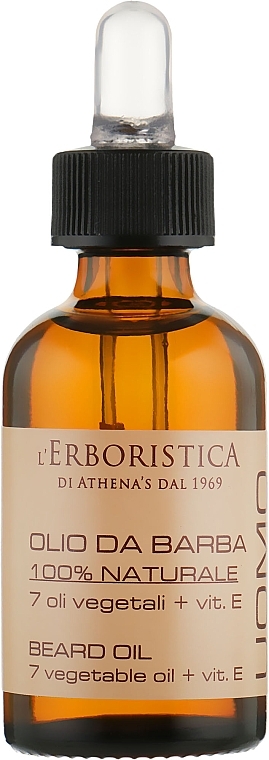 Olejek do brody - Athena's L'Erboristica Beard Oil — Zdjęcie N2