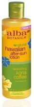 Kup Naturalne hawajskie mleczko po opalaniu Kawa kona - Alba Botanica Natural Hawaiian After-Sun Lotion Replenishing Kona Coffee