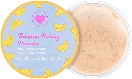Sypki puder bananowy do twarzy - I Heart Revolution Loose Baking Powder Banana — Zdjęcie N1