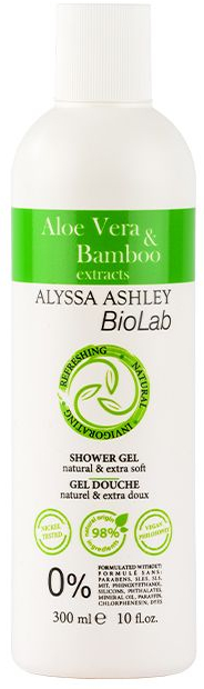 Alyssa Ashley Biolab Aloe Vera & Bamboo - Perfumowany żel pod prysznic — Zdjęcie N1