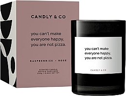 Świeca zapachowa - Candly & Co No.7 You Can't Make Everyone Happy, You Are Not Pizza Scented Candle — Zdjęcie N1