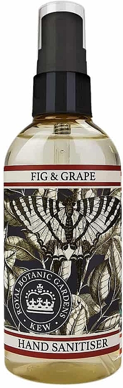 Dezynfekujący spray do rąk Figa i winogrono - The English Soap Company Kew Gardens Fig and Grape Hand Sanitiser — Zdjęcie N1