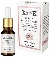 Kup Bioestrowy eliksir do dłoni i paznokci Malinowy - Kann Elixir Nails & Hands