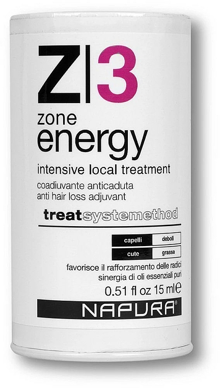 Spray aktywujący mieszki włosowe - Napura Z3 Zone Energy — Zdjęcie N2