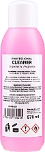 PREZENT! Płyn do odtłuszczania paznokci Truskawka - Ronney Professional Nail Cleaner Strawberry — Zdjęcie N3