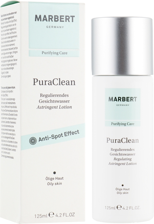 Oczyszczający balsam do skóry tłustej przeciw zaskórnikom - Marbert Pura Clean Regulating Lotion