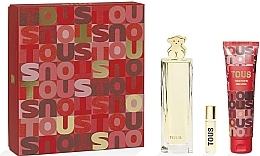 Tous Gold Tous - Zestaw (edp/90ml + edp/10ml + b/l/150ml) — Zdjęcie N1