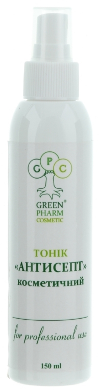 Antyseptyczny tonik do twarzy - Green Pharm Cosmetic