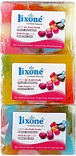 Kup Zestaw - Lixone Tutti-Frutti Soap (soap/3x125g)