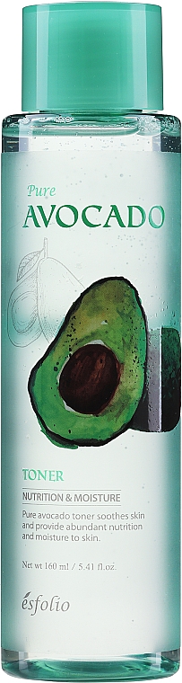 Tonik do twarzy z ekstraktem z awokado - Esfolio Pure Avocado Toner — Zdjęcie N2