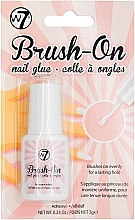 Klej do paznokci - W7 Brush On Nail Glue — Zdjęcie N1