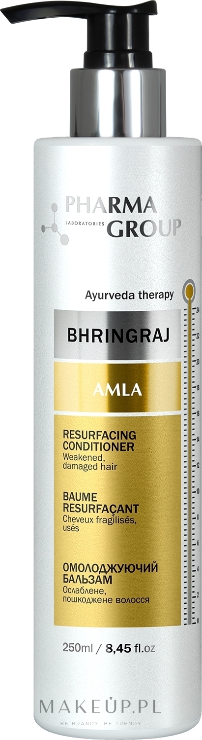 Balsam odmładzający do włosów - Pharma Group Laboratories Bhringraj + Amla Resurfacing Conditioner — Zdjęcie 250 ml