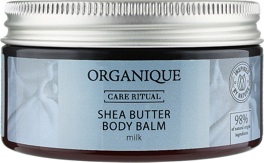 Balsam do ciała z masłem shea Mleko - Organique Shea Butter Body Balm Milk — Zdjęcie N1