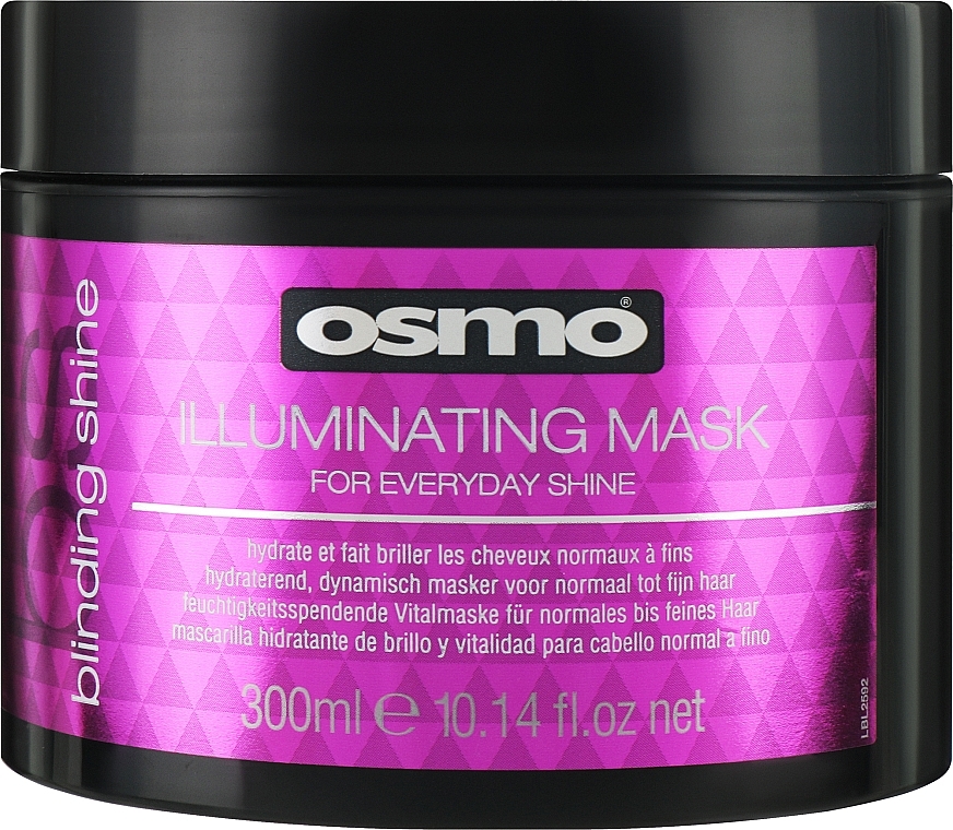 Maska do włosów przywracająca blask - Osmo Blinding Shine Illuminating Mask — Zdjęcie N3