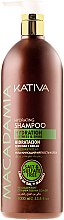 Nawilżający szampon do włosów normalnych i zniszczonych - Kativa Macadamia Hydrating Shampoo — Zdjęcie N5