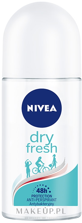 Antybakteryjny antyperspirant w kulce - NIVEA Dry Fresh Anti-Perspirant Roll-On — Zdjęcie 50 ml