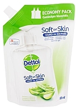 Kup Antybakteryjne mydło w płynie do rąk z aloesem - Dettol Soft On Skin Aloe Vera Liquid Soap (uzupełnienie)	