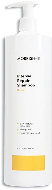 Rewitalizujący szampon do włosów - Morris Hair Intense Repair Shampoo — Zdjęcie N2