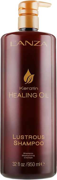 PRZECENA! Keratynowy szampon do włosów - L'anza Keratin Healing Oil Shampoo * — Zdjęcie N8