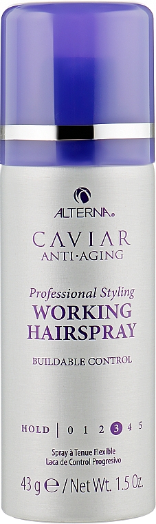 Lakier do włosów - Alterna Caviar Anti-Aging Working Hair Spray — Zdjęcie N1