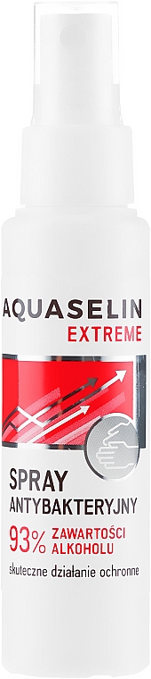 Spray antybakteryjny do rąk - Aquaselin Extreme Antibacterial Spray — Zdjęcie N1