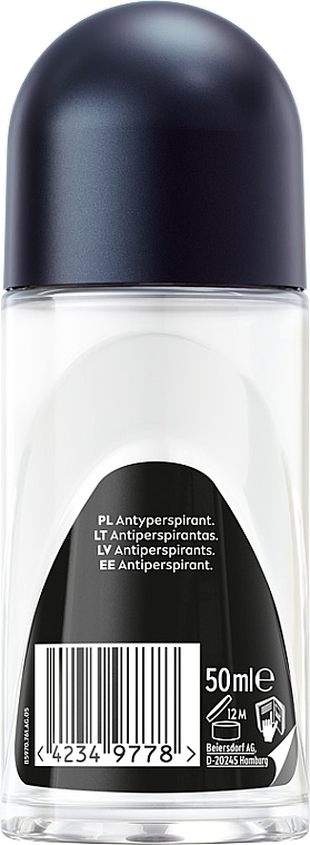 Antyperspirant w kulce dla mężczyzn - NIVEA MEN Black & White Invisible Fresh — Zdjęcie N2