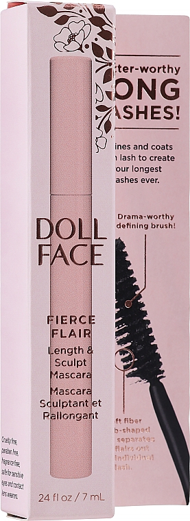 Tusz do rzęs - Doll Face Fierce Flair Length & Sculpt Mascara — Zdjęcie N2