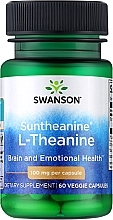 Kup Suplement diety L-teanina, 100 mg, 60 kapsułek - Swanson Suntheanine L-Theanine