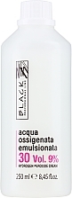Utleniacz w kremie 30 Vol. 9% - Black Professional Line Cream Hydrogen Peroxide — Zdjęcie N1