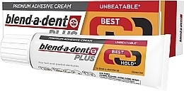 PRZECENA! Krem do mocowania protez - Blend-A-Dent Premium Adhesive Cream Plus Dual Power Light Mint * — Zdjęcie N1