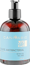Kup Delikatny antybakteryjny żel do higieny intymnej z wyciągiem z drzewa herbacianego i konopi - Cannabis Intim Gel