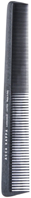 Grzebień do włosów 21,5 cm - Acca Kappa Carbon Styling Kamm — Zdjęcie N1