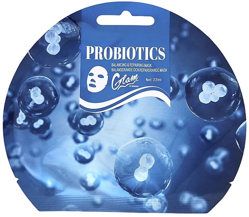 Probiotyczna maska do twarzy - Glam Of Sweden Probiotics Balancing & Repairing Mask — Zdjęcie N1