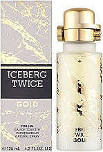 Iceberg Twice Gold - Woda toaletowa — Zdjęcie N2