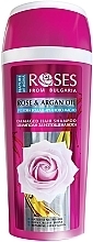 Szampon do włosów zniszczonych Woda różana i olej arganowy - Nature of Agiva Roses Rose & Argan Oil Damaged Hair Shampoo — Zdjęcie N1