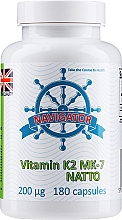 Kup Witamina K2 MK-7, 200 mcg, w kapsułkach - Navigator Vitamin K2 MK-7