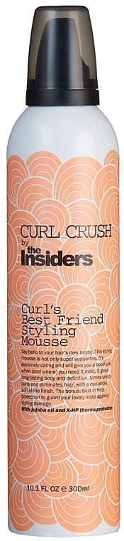 Pianka do stylizacji Najlepszy przyjaciel loków - The Insiders Curl Crush Curl's Best Friend Styling Mousse — Zdjęcie N1