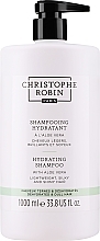 Kup Nawilżający szampon z aloesem do włosów - Christophe Robin Hydrating Shampoo with Aloe Vera