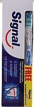 Zestaw: pasta + szczoteczka - Signal Cavity Protection Toothpaste (toothpaste/100ml + t/brush/1pc) — Zdjęcie N1